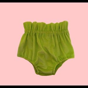 6/12M-5/6T Vibrant Lime High waist Bummies Shorts